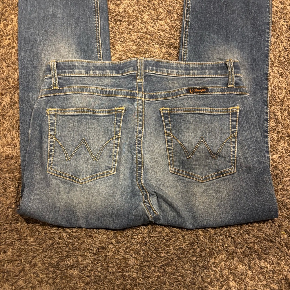 Wrangler Light Blue Boot Cut Jeans